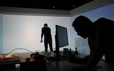 Phases des tests au CERV (Centre Européen de Réalité Virtuelle)
